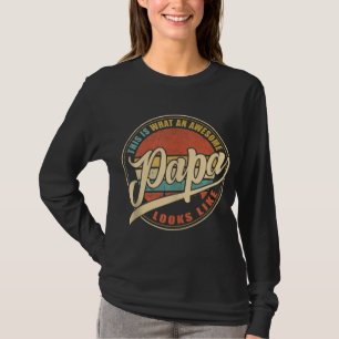 Wie ein Phantastischer lustiger Vater Papa Grandpa T-Shirt