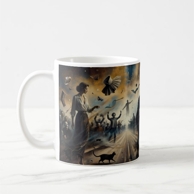 Wie ein rollender Stein Surreal Highway Tasse (Links)