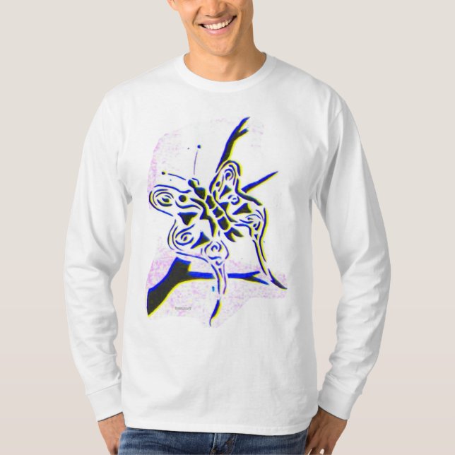 Wie ein Schmetterling - T-Shirt (Vorderseite)