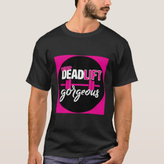 Wie ein Schönheitslift, wie ein Biest-Barbell-Wieg T-Shirt