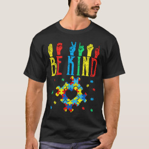 Wie ein seltsames Blatt Gebärmuttertümer-Autismus T-Shirt