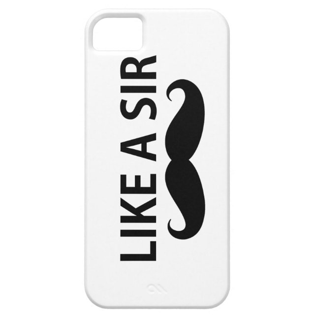 Wie ein Sir Case-Mate iPhone Hülle (Rückseite)