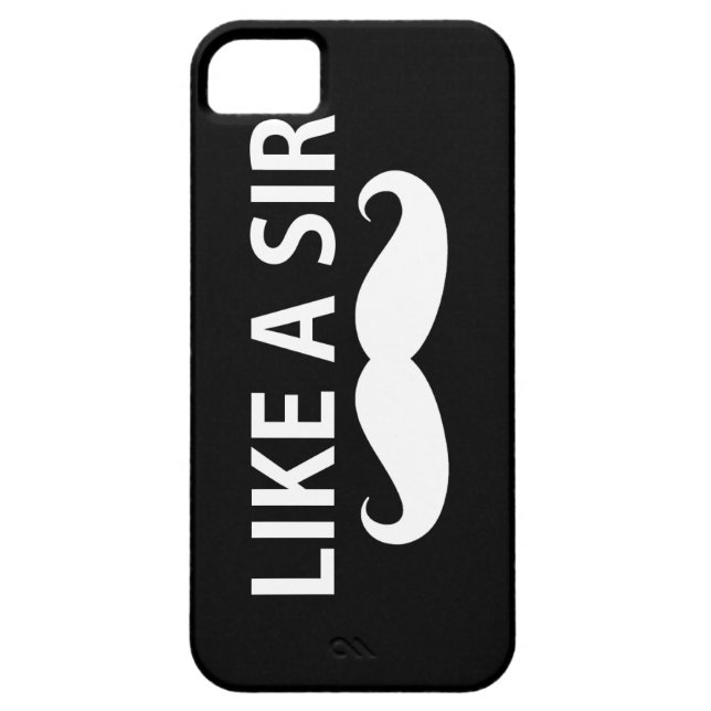 Wie ein Sir Case-Mate iPhone Hülle (Rückseite)