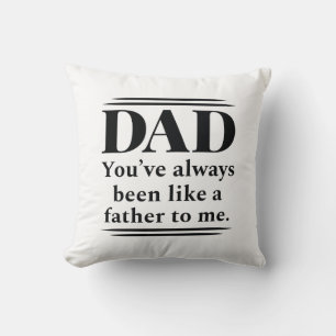 Wie ein Vater Kissen