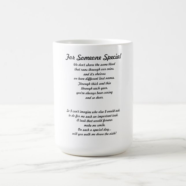 "Wie ein Vater-" Tasse (Mittel)