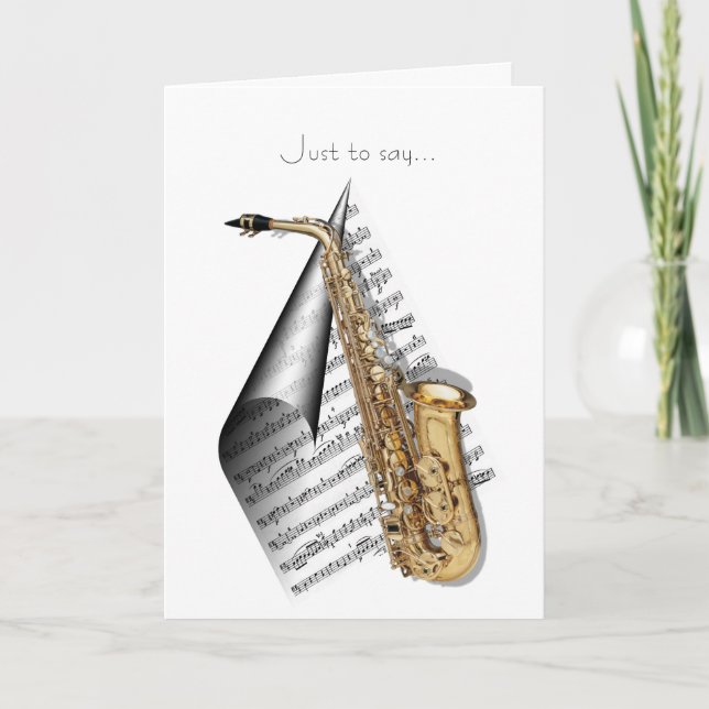 Wie ein Vater zu mir… Karte (Vorderseite)