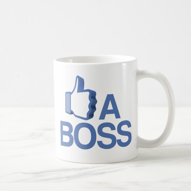 WIE EINE BOSS-Tasse Kaffeetasse (Rechts)