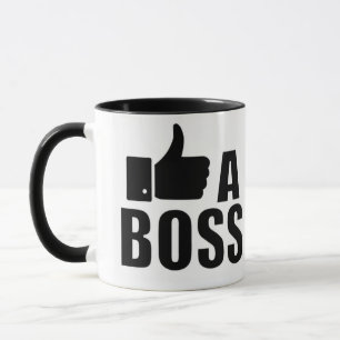 Wie eine Boss-Tasse Tasse