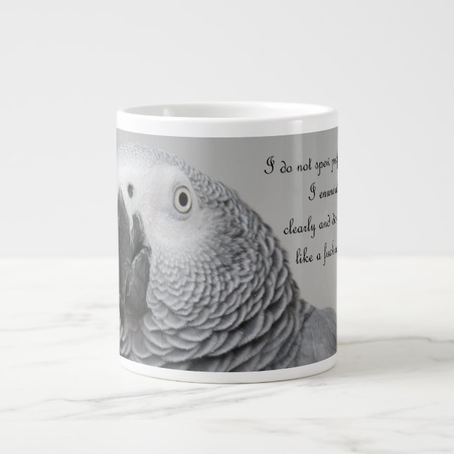 Wie eine Dame Jumbo-Tasse (Vorderseite)