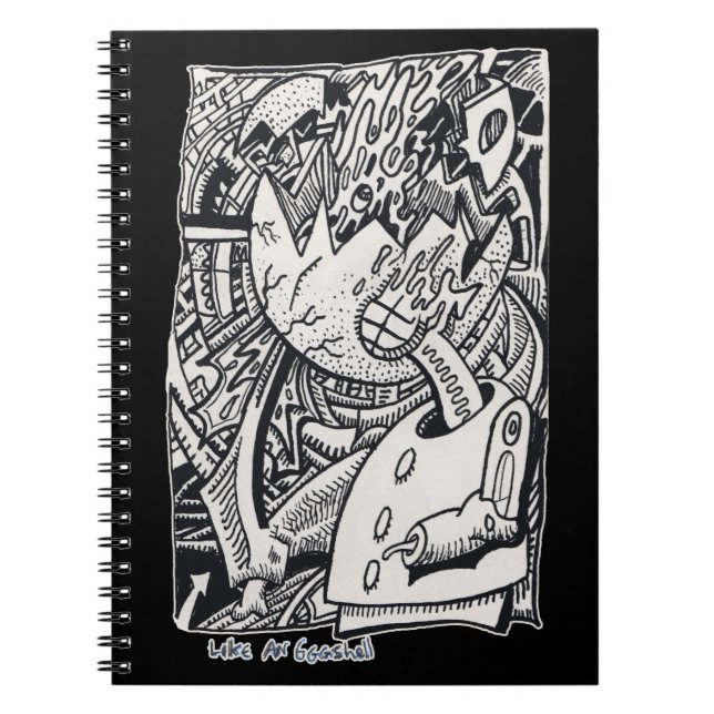 Wie eine Eggshell Notizblock (Vorderseite)