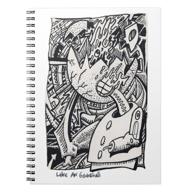 Wie eine Eggshell Notizblock (Vorderseite)