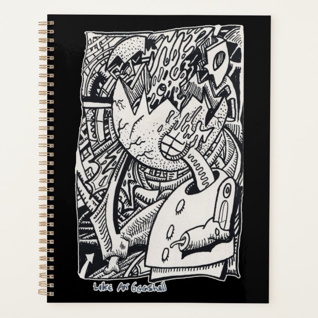 Wie eine Eggshell Planer (Vorderseite)