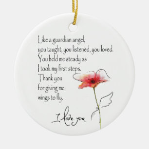 WIE EINE GARDISCHE ANGEL ORNANAMENT KERAMIK ORNAMENT