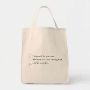 "Wie eine Infektions-" Tasche