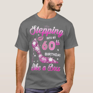 Wie eine Königin, 60 Jahre alt, in meinen 60 Gebur T-Shirt