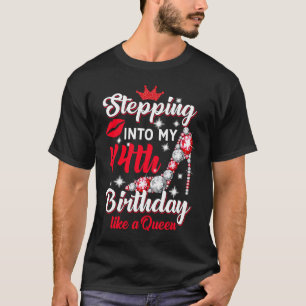 Wie eine Königin meinen 44. Geburtstag T-Shirt