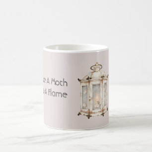 Wie eine Motte zur Flamme Kaffeetasse