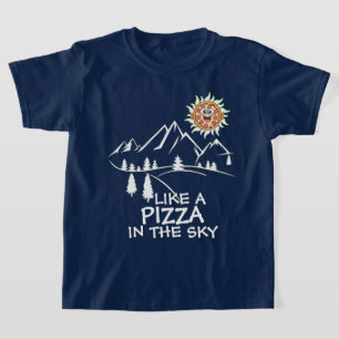 wie eine Pizza am Himmel T-Shirt