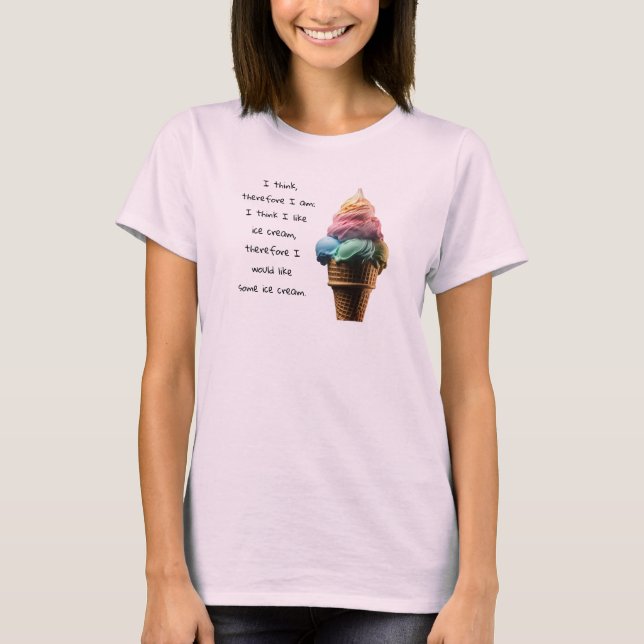 Wie Eiscreme T-Shirt (Vorderseite)