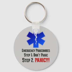 Wie EMTs auf Ihren Notfall reagieren Schlüsselanhänger
