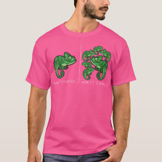 Wie es begann, wie es geht Chameleon T-Shirt
