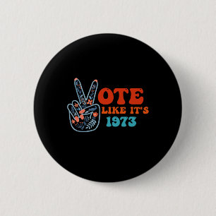 Wie es ist 1973 Pro Choice Frauenrechte Retro Vint Button
