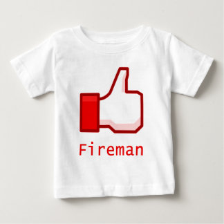 Wie Feuerwehrmann Baby T-shirt