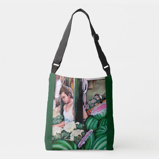 Wie findest du diese Melonen? Tragetaschen Mit Langen Trägern (Vorderseite)