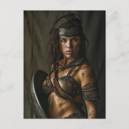 Wie Frau die Amazonas-Vibe kanalisiert Postkarte