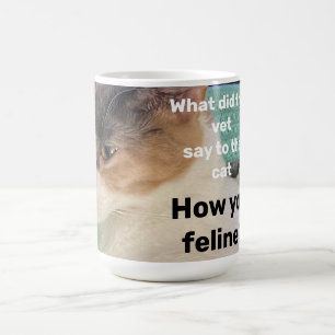 Wie fühlen Sie sich? Kaffeetasse