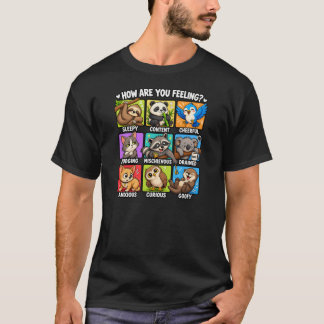Wie fühlen Sie sich? Tierstimmungen T-Shirt