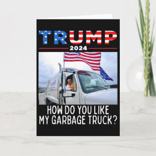 Wie gefällt Ihnen mein Garge Truck Voting Trump El Karte