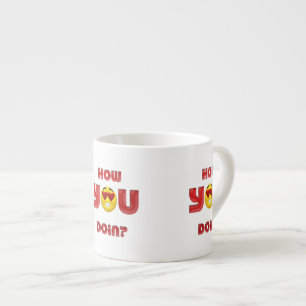 Wie geht es dir? espressotasse