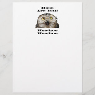 Wie geht es dir? Owl Wer bist du?