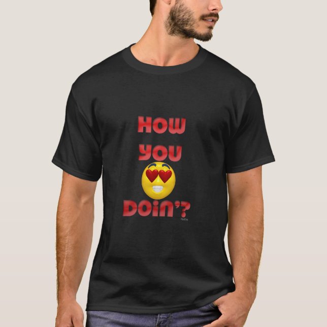 Wie geht es dir? T-Shirt (Vorderseite)