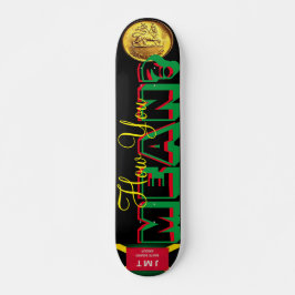 WIE GEMEIN? JMT 7 3/4" Skateboarddecke Skateboard