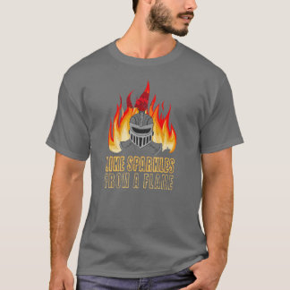 wie Glitzern aus einer Flamme Dirp Knight Classic  T-Shirt