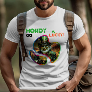 Wie glücklich! - Verborgene Leprechung T-Shirt
