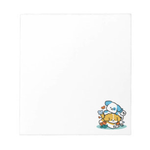 Wie glückliche Jungtiere in den Mai rollen - Niedl Notizblock