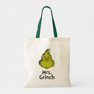 Wie Grinch Stole Weihnachten   Frau Grinch Tragetasche