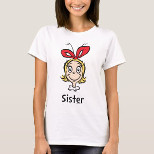 Wie Grinch Stole Weihnachten Grinch Sister T-Shirt