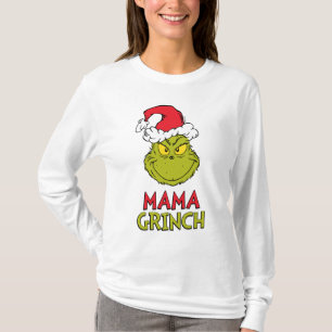 Wie Grinch Stole Weihnachten Mama Grinch T-Shirt