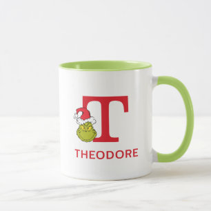 Wie Grinch Stole Weihnachten   Name und Monogramm  Tasse