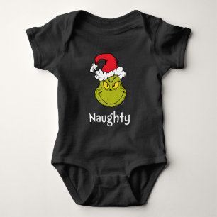 Wie Grinch Stole Weihnachten   Naughty Grinch Baby Strampler