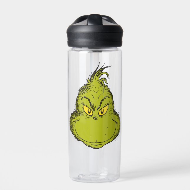 Wie Grinch Stole Weihnachts Classic Grinch Trinkflasche (Vorderseite)