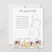 Wie groß ist ihr Bauch? | Baby Showspiel