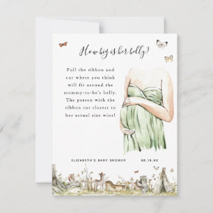 Wie groß ist ihr Bauch?   Baby Showspiel