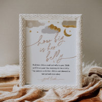 Wie groß ist ihr Game Twinkle Star Baby Dusche?