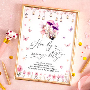 Wie groß ist Mama's Bauchblumengarten? Poster