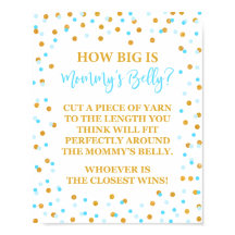 Wie groß ist Mama's Bauchjungen Duschvorrichtung C